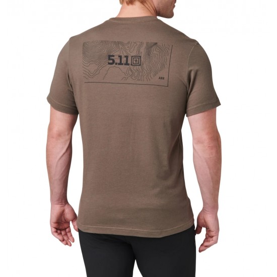 5.11 COORDINATE S/S TEE Major Brown