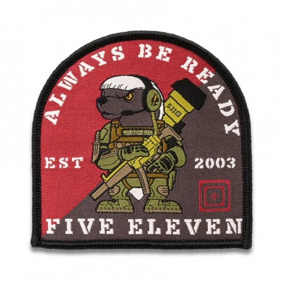 5.11 BADGER OPERATOR PATCH 5.11 BADGER OPERATOR PATCH