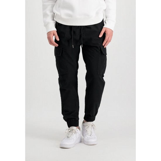 ALPHA IND. RIPSTOP JOGGER Black ALPHA IND. RIPSTOP JOGGER Black
