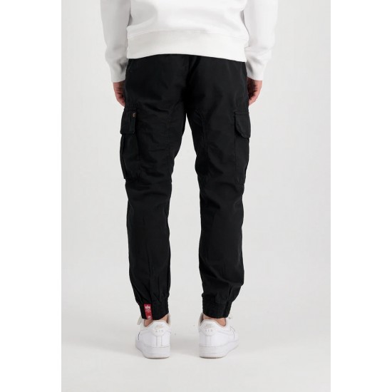 ALPHA IND. RIPSTOP JOGGER Black ALPHA IND. RIPSTOP JOGGER Black