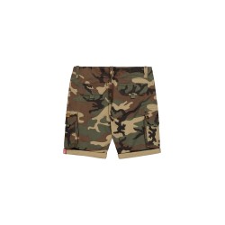 ALPHA IND. KRATKE HLAČE CAMO CREW SHORT Woodland Camo