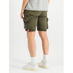 ALPHA IND. KRATKE HLAČE CREW SHORT PATCH Dark Olive 