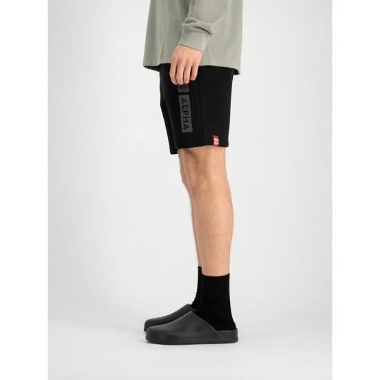 ALPHA IND. KRATKE HLAČE PUFF PRINT SHORT Black ALPHA IND. KRATKE HLAČE PUFF PRINT SHORT Black
