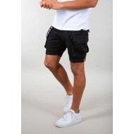 ALPHA IND. KRATKE HLAČE UTILITY Black