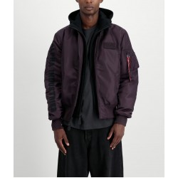 ALPHA IND. JAKNA MA-1 D-TEC SE Plum