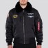 ALPHA IND. JAKNA INJECTOR III AIR FORCE Black/Black