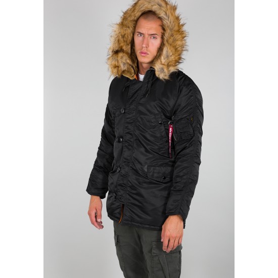 ALPHA IND. JAKNA N3B VF 59 Black ALPHA IND. JAKNA N3B VF 59 Black