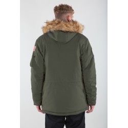 ALPHA IND. JAKNA POLAR Dark Green