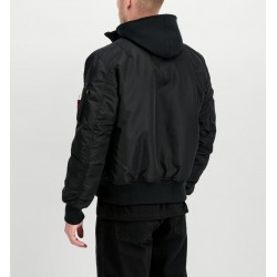 ALPHA IND. JAKNA MA-1 D-TEC SE Black/Orange