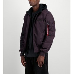 ALPHA IND. JAKNA MA-1 D-TEC SE Plum