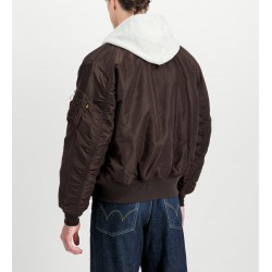 ALPHA IND. JAKNA MA-1 Hunter Brown