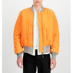 ALPHA IND. JAKNA MA-1 Silver