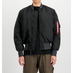 ALPHA IND. JAKNA MA-1 DISTRESSED Black