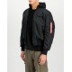 ALPHA IND. JAKNA MA-1 ZH BACK PRINT Black/Reflective