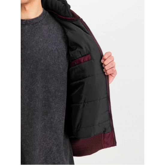 ALPHA IND. JAKNA MA-1 ZH BACK PRINT Dark Cherry ALPHA IND. JAKNA MA-1 ZH BACK PRINT Dark Cherry