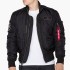 ALPHA IND. JAKNA ENGINE Black