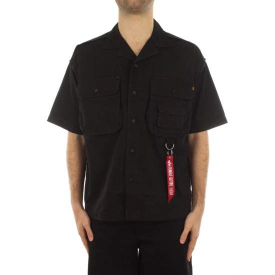ALPHA IND. KOŠULJA ALOHA SAFARI Black ALPHA IND. KOŠULJA ALOHA SAFARI Black