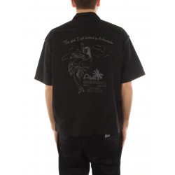 ALPHA IND. KOŠULJA ALOHA SAFARI Black