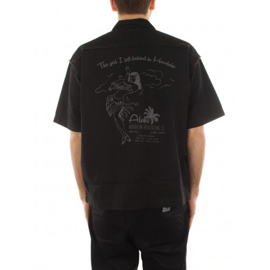 ALPHA IND. KOŠULJA ALOHA SAFARI Black ALPHA IND. KOŠULJA ALOHA SAFARI Black