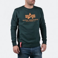 ALPHA IND. BASIC SWEATER Dark Petrol