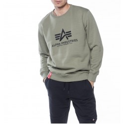 ALPHA IND. BASIC SWEATER Olive 