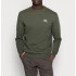 ALPHA IND. BASIC SWEATER SMALL LOGO Dark Olive