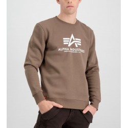 ALPHA IND. BASIC SWEATER Taupe