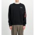 ALPHA IND. BACKPRINT SWEATSHIRT Black