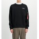ALPHA IND. BACKPRINT SWEATSHIRT Black