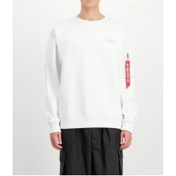 ALPHA IND. BACKPRINT SWEATSHIRT White