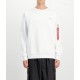 ALPHA IND. BACKPRINT SWEATSHIRT White