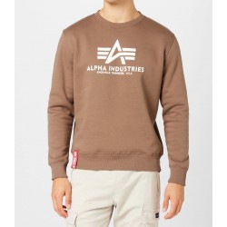 ALPHA IND. BASIC SWEATER Taupe