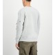 ALPHA IND. LABEL SWEATER Pastel Grey