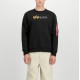 ALPHA IND. LABEL SWEATER Black