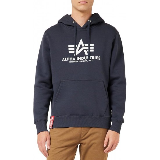 ALPHA IND. BASIC HOODY Navy