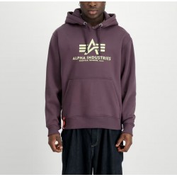 ALPHA IND. BASIC HOODY Plum