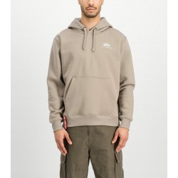 ALPHA IND. BASIC SWEATER SMALL LOGO Vintage Sand