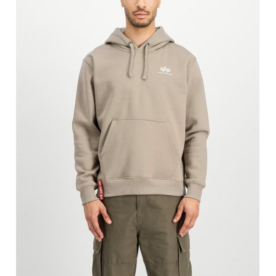 ALPHA IND. BASIC SWEATER SMALL LOGO Vintage Sand