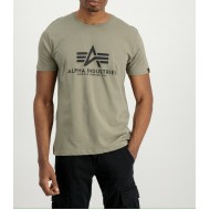 ALPHA IND. BASIC T-SHIRT Olive