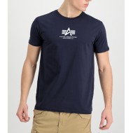 ALPHA IND. BASIC T-SHIRT ML Rep. Blue