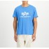 ALPHA IND. BASIC T-SHIRT Mediteranian Blue