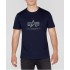 ALPHA IND. BASIC T-SHIRT Rep. Blue
