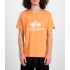 ALPHA IND. BASIC T-SHIRT Tangerine