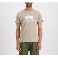 ALPHA IND. BASIC T-SHIRT Vintage Sand