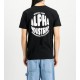 ALPHA IND. LOGO T-SHIRT BACK PRINT Black ALPHA IND. LOGO T-SHIRT BACK PRINT Black
