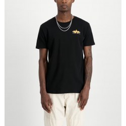 ALPHA IND. PUFF PRINT LOGO BP T Black