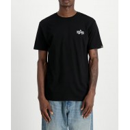 ALPHA IND. SIGNATURE BACK PRINT T-SHIRT Black
