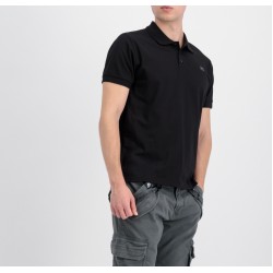 ALPHA IND. X-FIT POLO Black