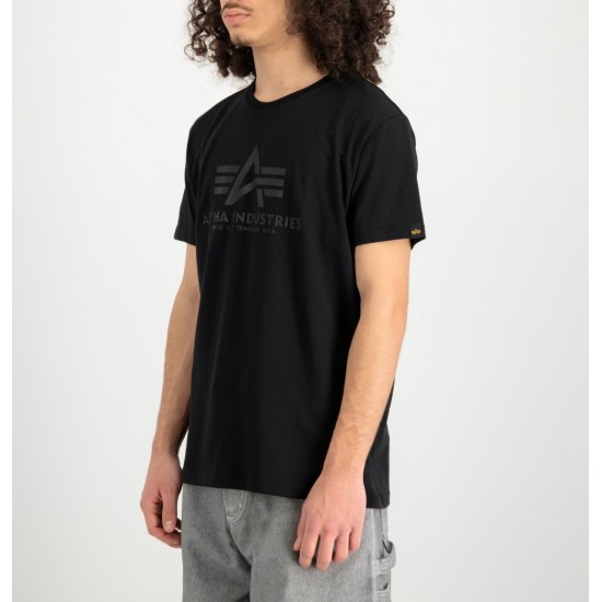 ALPHA IND. BASIC T CARBON Black/Black
