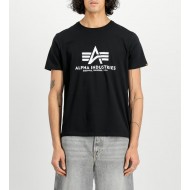 ALPHA IND. BASIC T-SHIRT Black